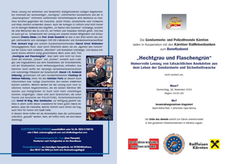 Anekdotenlesung für einen guten Zweck