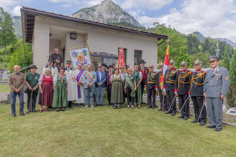 Gedenkstunde für die Opfer der Kriege in Pontafel